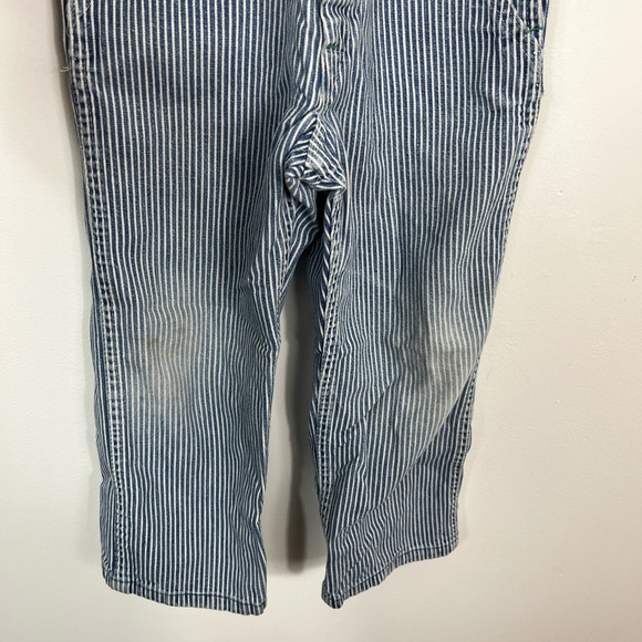 Vintage Oshkosh B’Gosh Hickory Striped Overalls Sz 10 - Picture 5 of 11